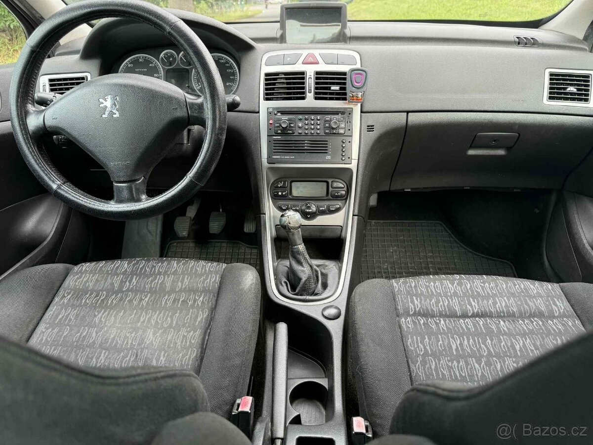 Peugeot 307 r.v. 2004 2.0HDi 66kw klima tažné - 10