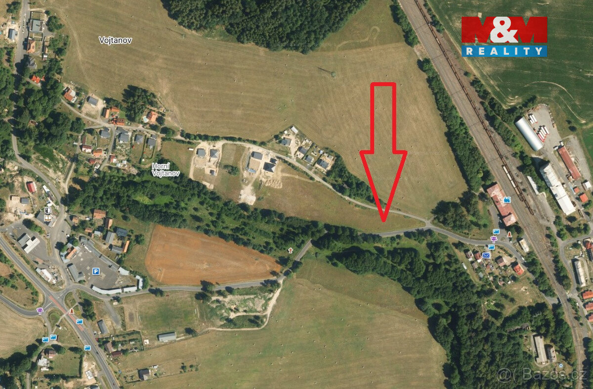 Prodej pozemku k bydlení, 985 m², Vojtanov - 10