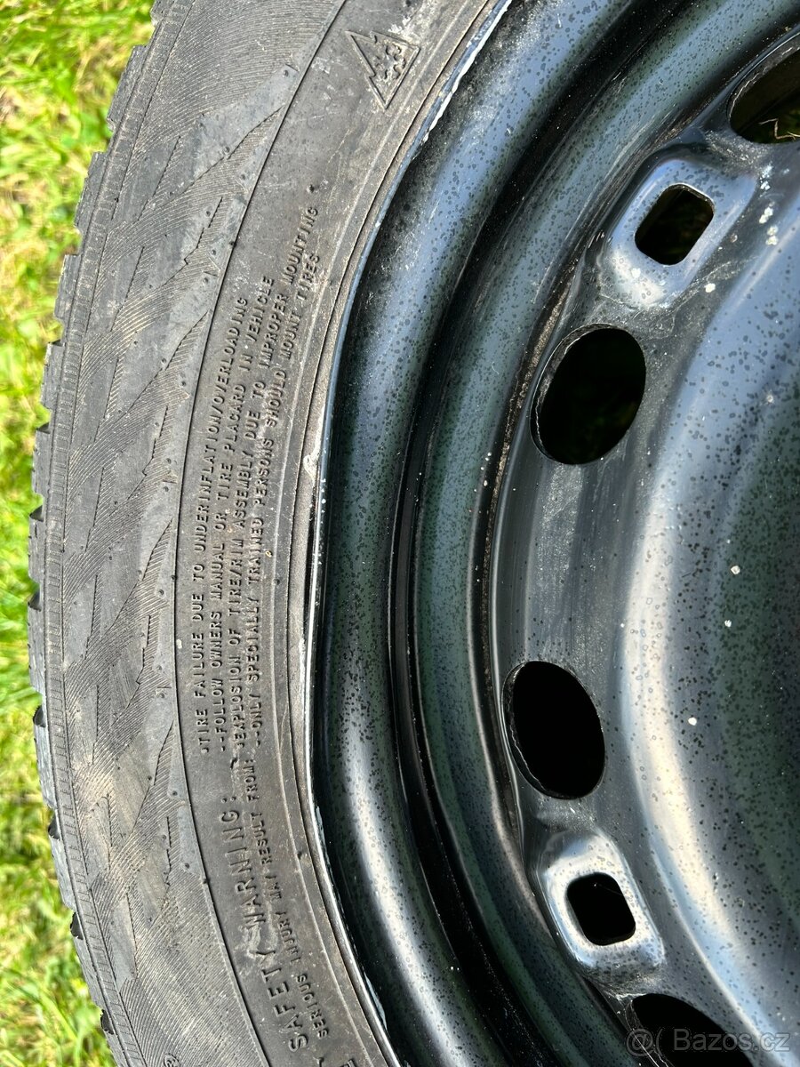 Zimní pneu 185/60 R15 + disk 6Jx15 ET38 5x100 - 10