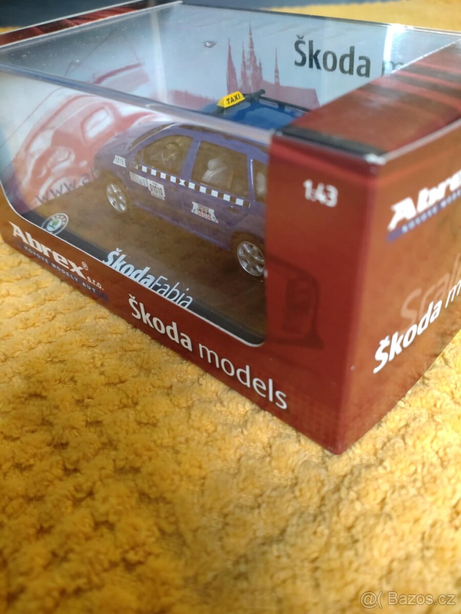 MODEL ABREX TAXI 1:43 pouze KOMPLET 3 KUSY - 10