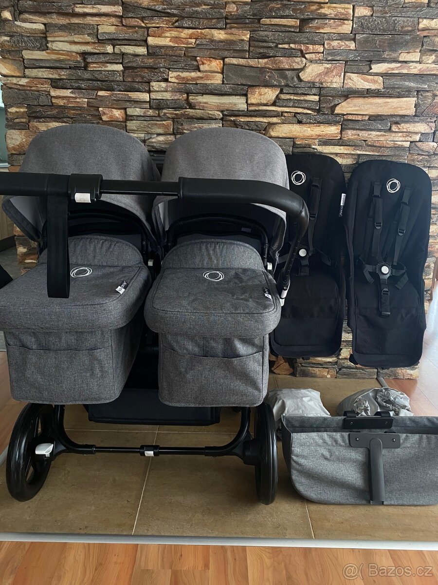 🩶🤍 Bugaboo Donkey 3 TWIN grey melange 🩶🤍 - 10