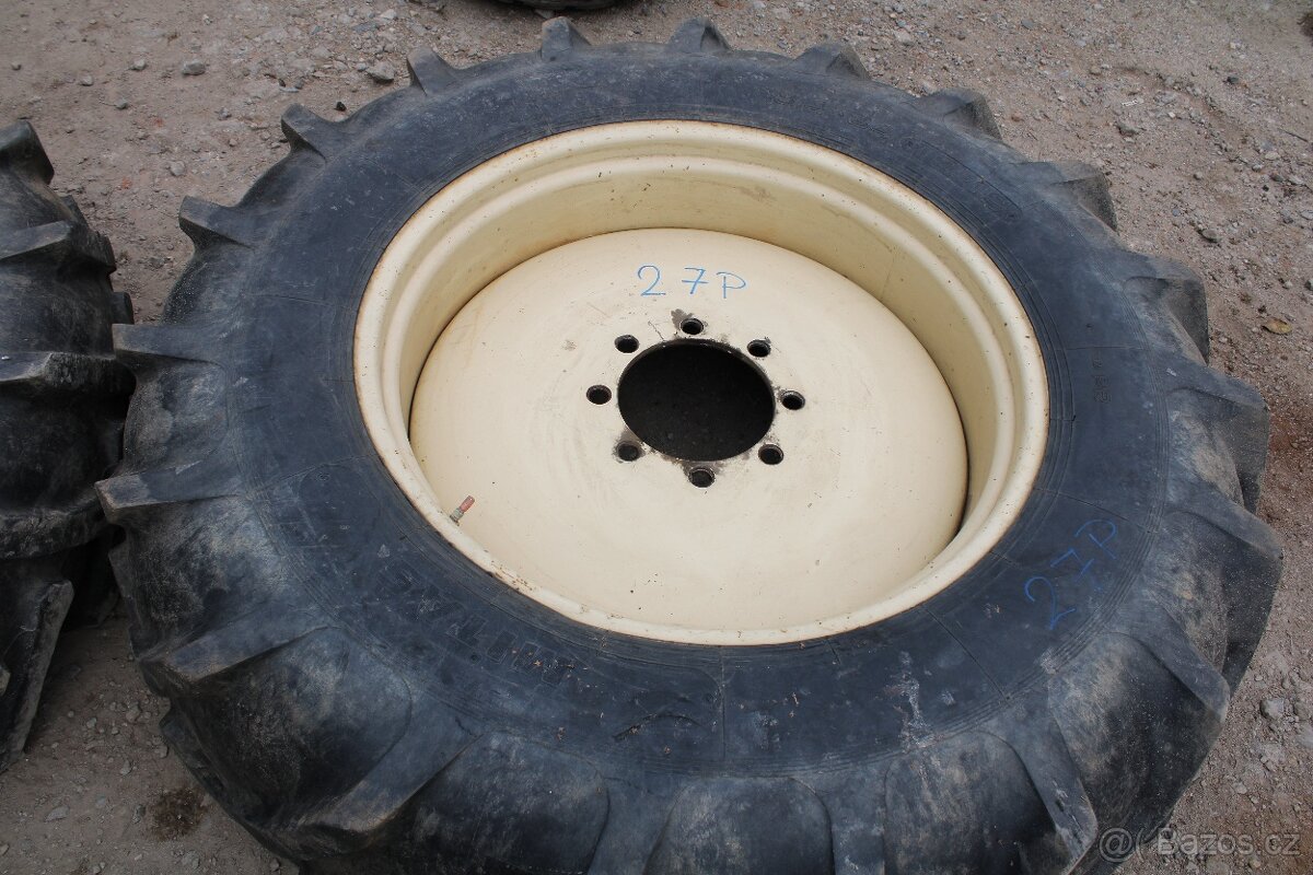 Zetor crystal zadní kola ráfky disky 18,4-34 12 pláten - 10