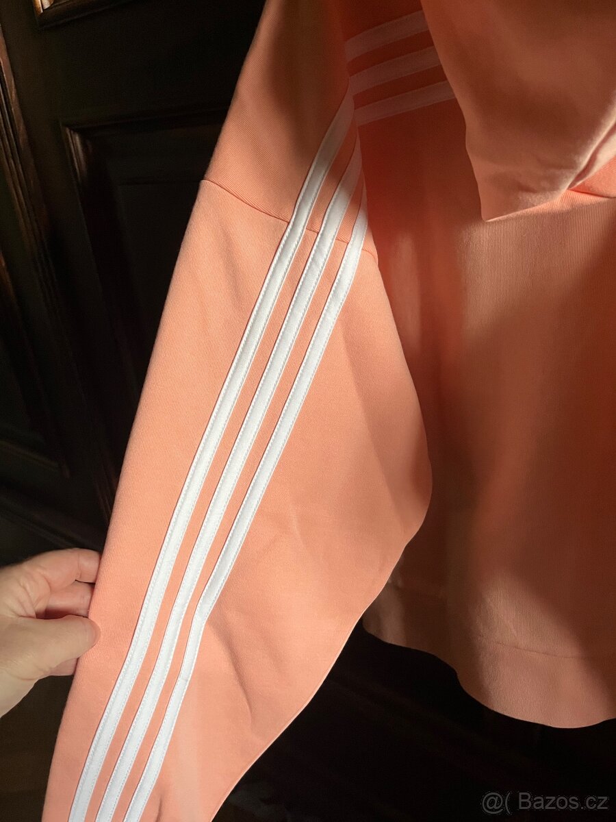 Nová dámská mikina Adidas na zip, s kapucí, vel S - 10