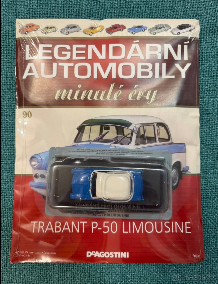 Legendární automobily, Kultovní auta ČSSR, Deagostiny - 10