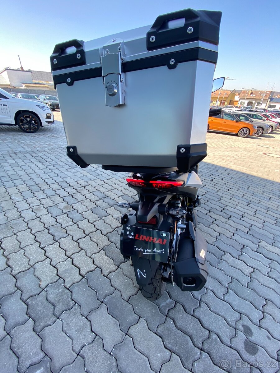 Linhai SCOOTER BUCK 125 ADV E5, Grey - 10