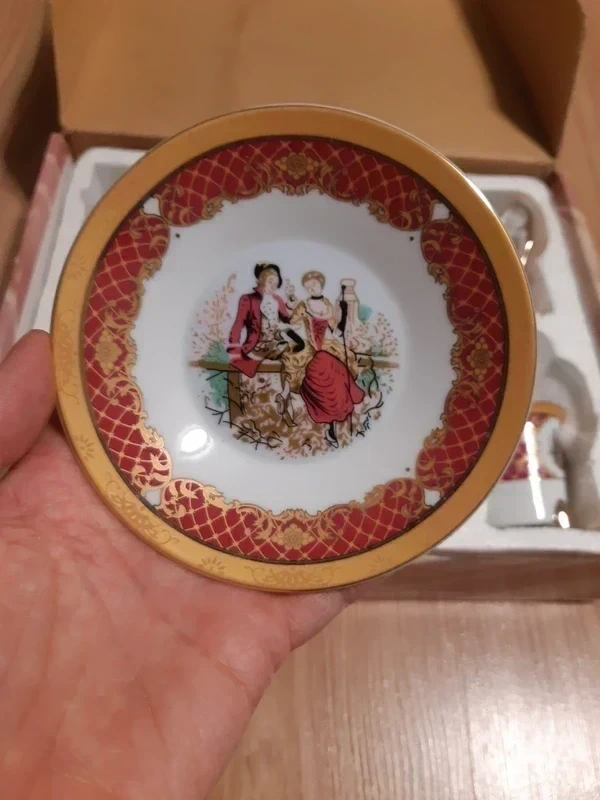 Porcelánová sada na kávu - 10