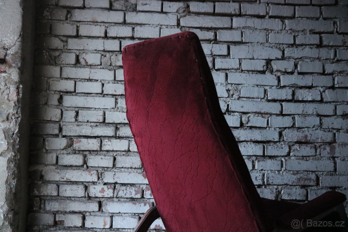 Houpací křeslo / ÚLUV / retro - 10