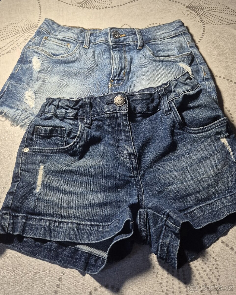 Dívčí kraťasy 140 + 146 cm - 10