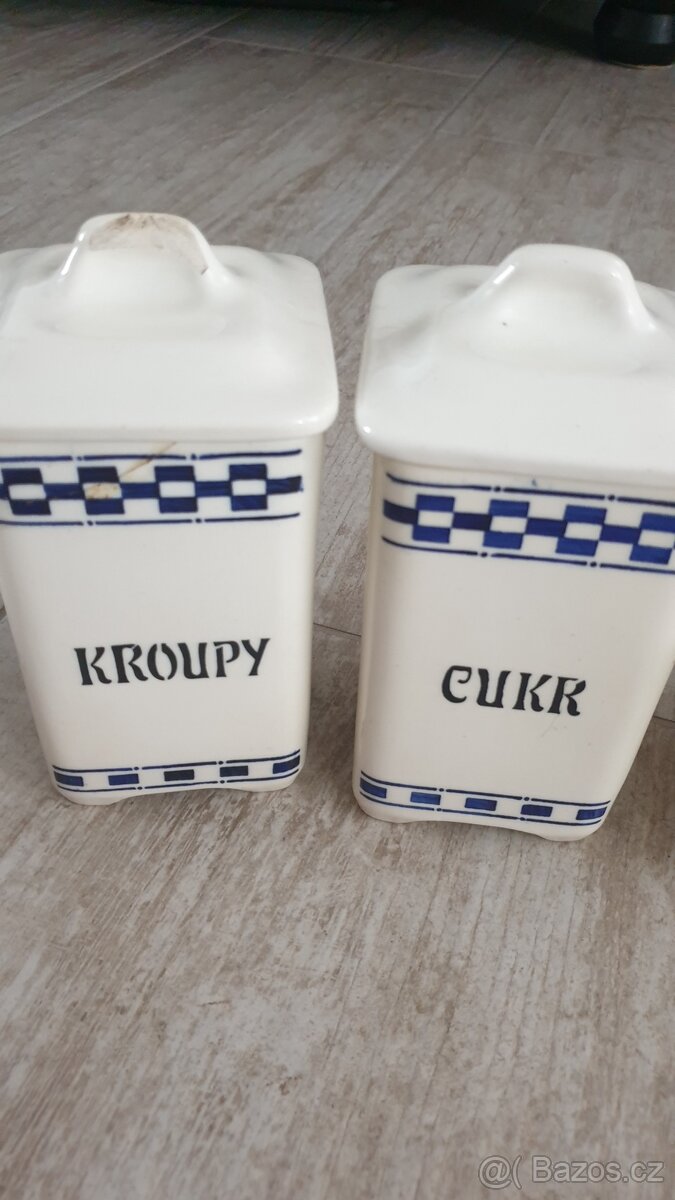 Keramické sypací dózy - 10