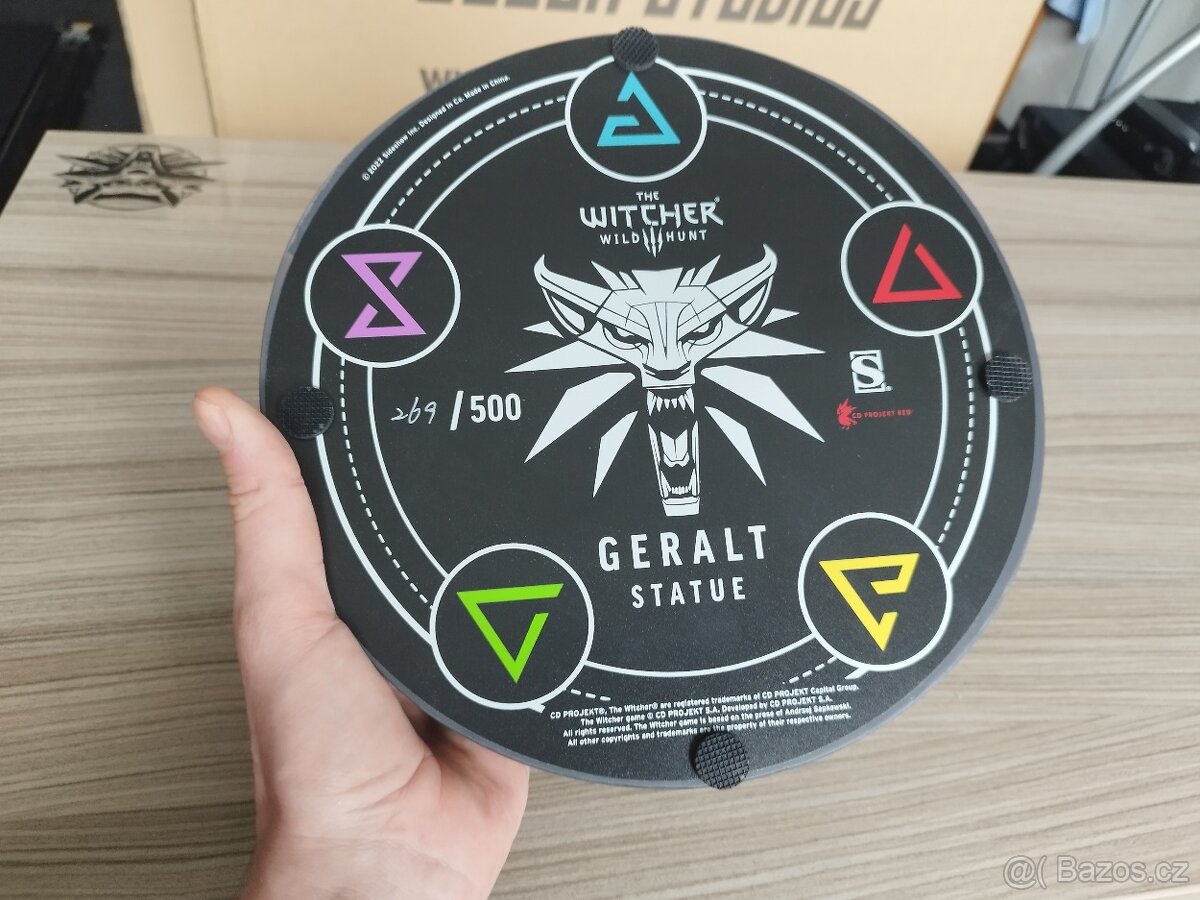 Statue/sošky Zaklínač/Witcher Sideshow/CD projekt red - 10