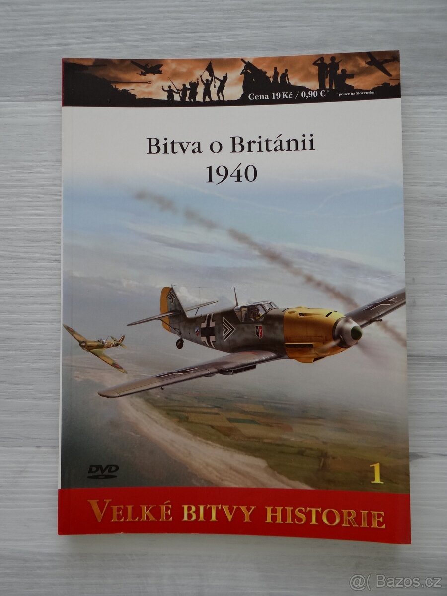Velké bitvy historie - knihy + DVD - 10