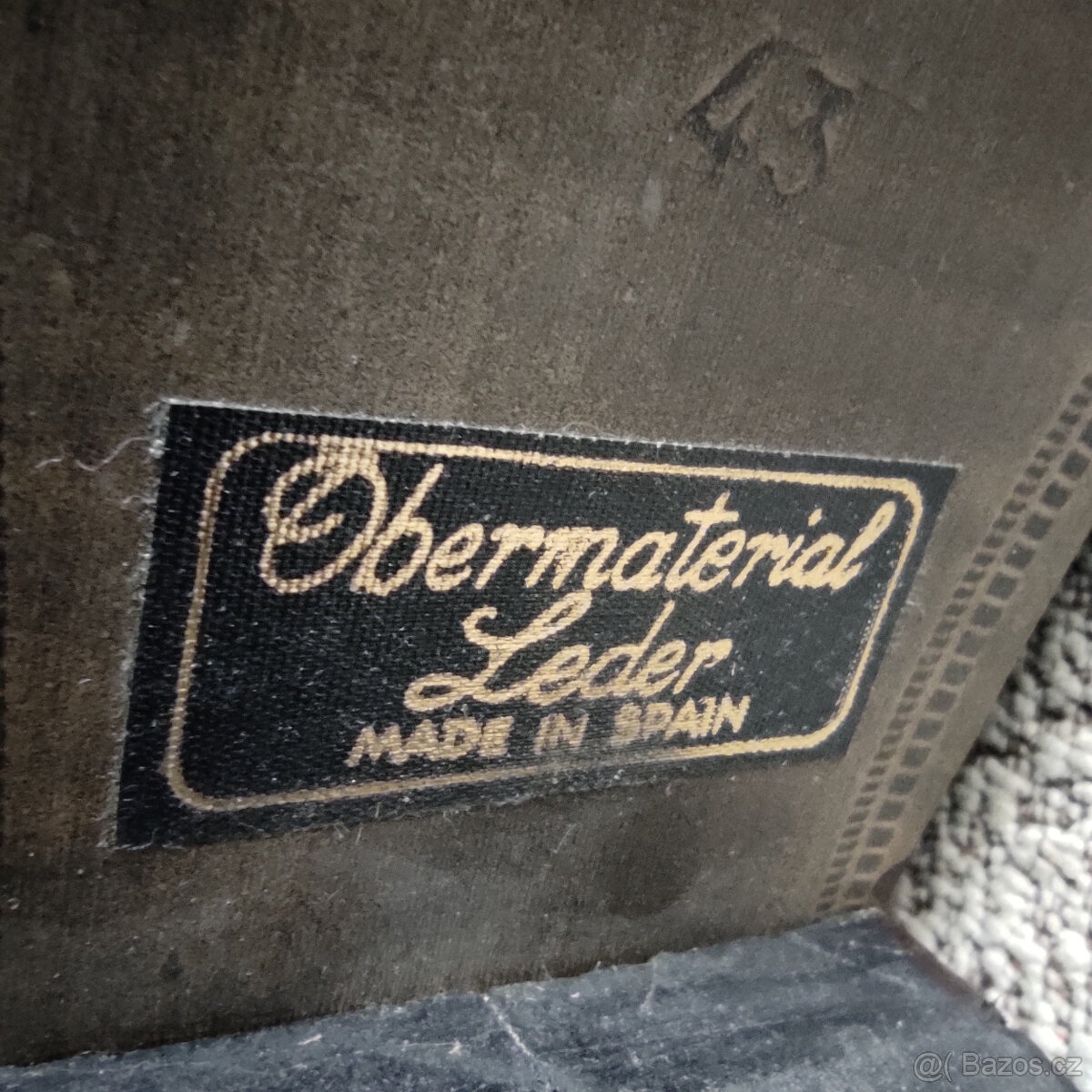 Kožené designové polobotky Spain - 10