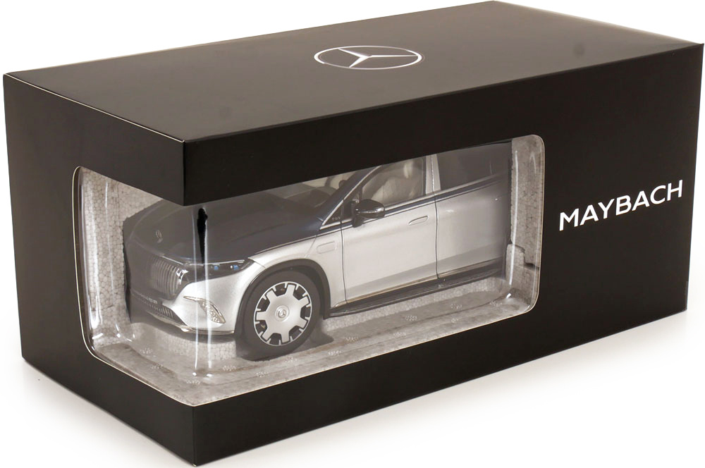 1:18 Mercedes Maybach EQS 680 SUV Z296 bluesilver NZG - 10