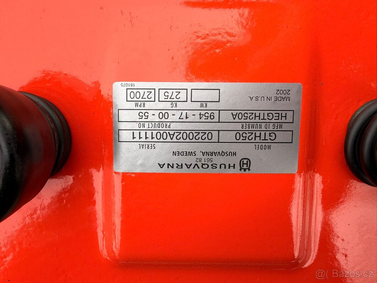 Zahradni traktor Husgvarna Gth250 akce 49900kc - 10