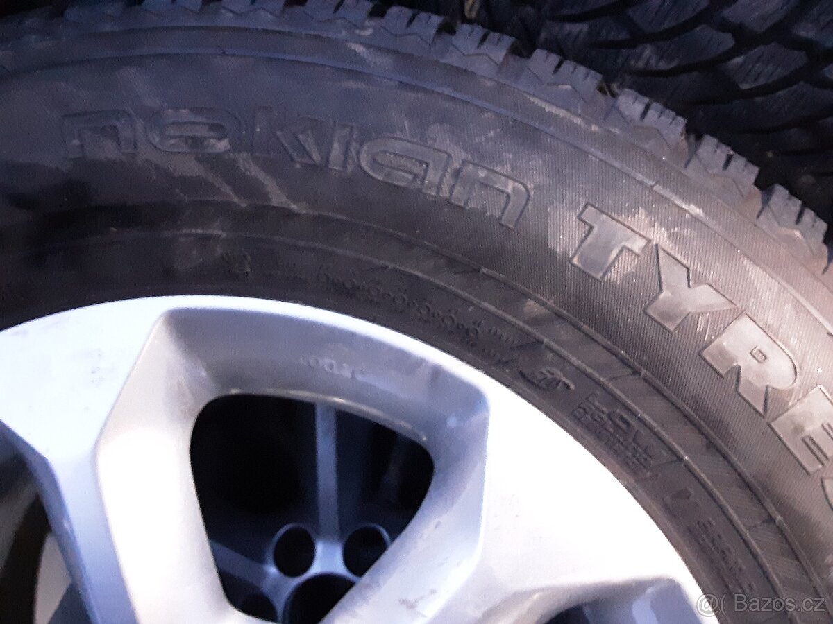 ALU DISKY 6X114,3 pneu ZIMNÍ 255/65/17 Nokian - 10