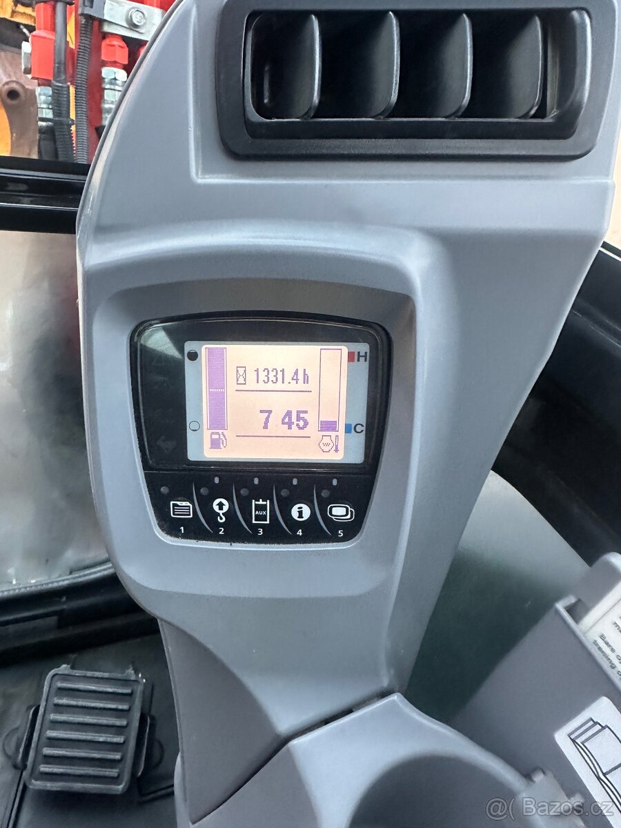 Pásový bagr Kubota U55-4,r.v.2020,1331MTH, ENGCON, KLIMA - 10