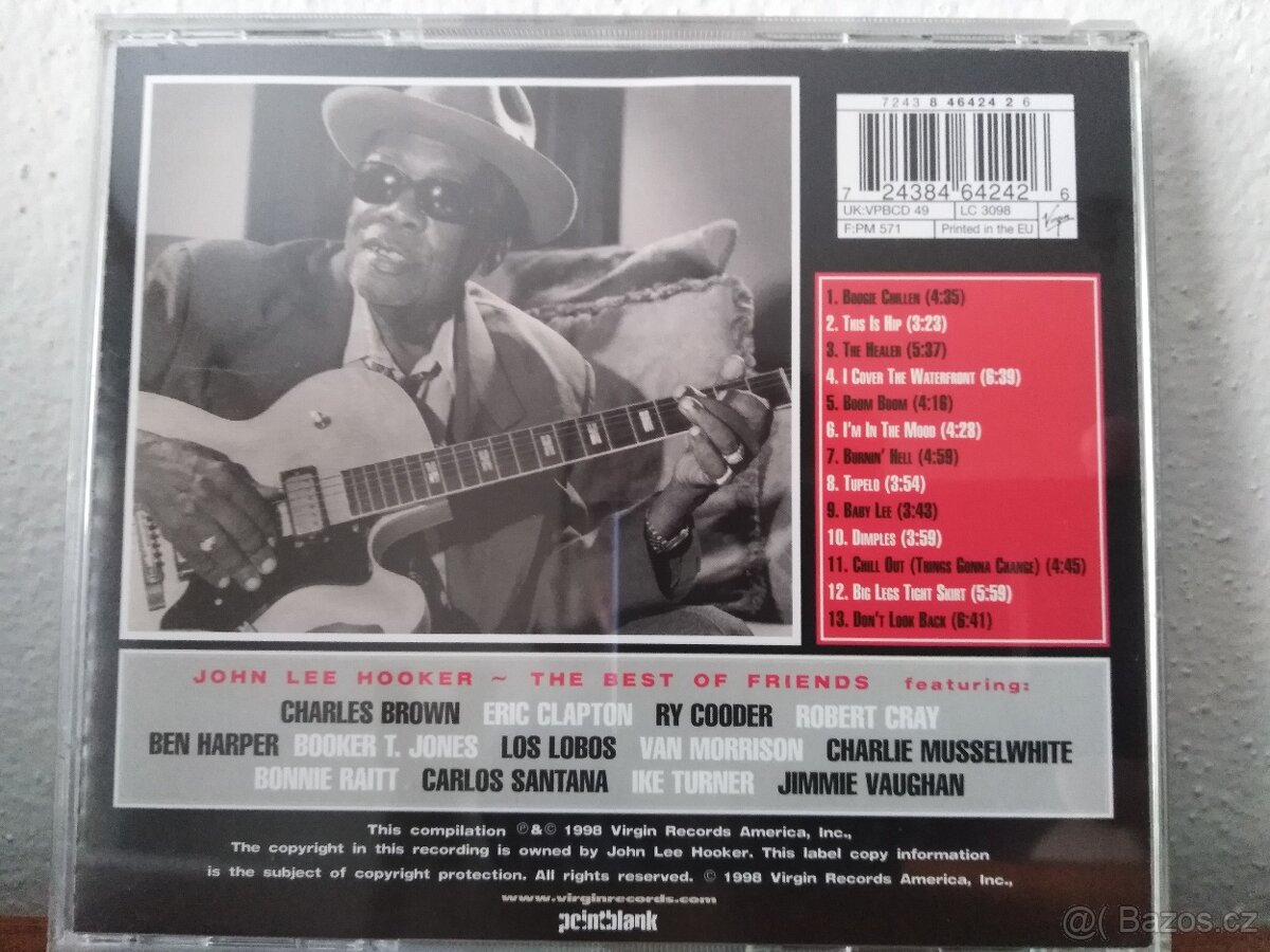 CD blues, hard, prog rock - 10