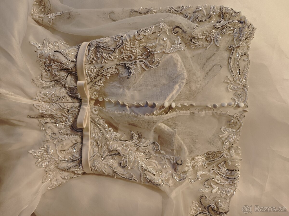 Svatební šaty S/M - 10