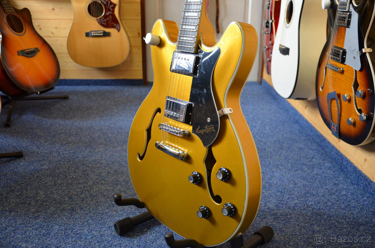 KYTARA LUBOVÁ 6 STRUNNÁ HAGSTROM HSVIK90 VIKING GOLD PPP - 10