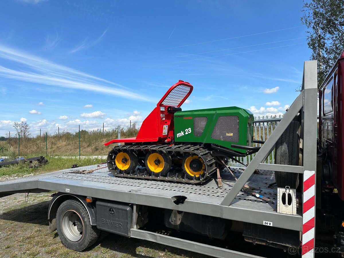 Železný kůň Mk 23Rc(MOTOR-HONDA)samovolné odvíjení lana. - 10