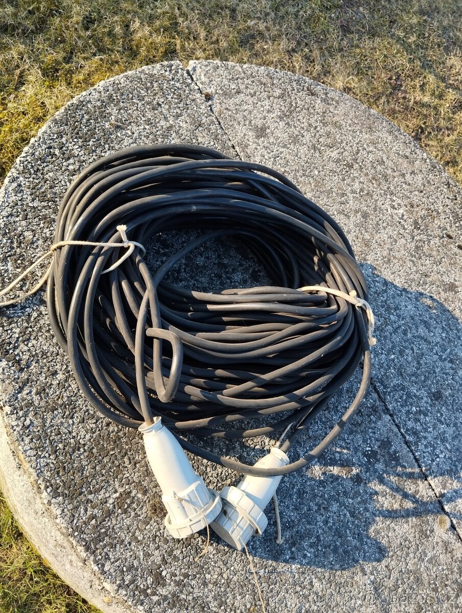 Prodám prodlužovací kabely guma - 10