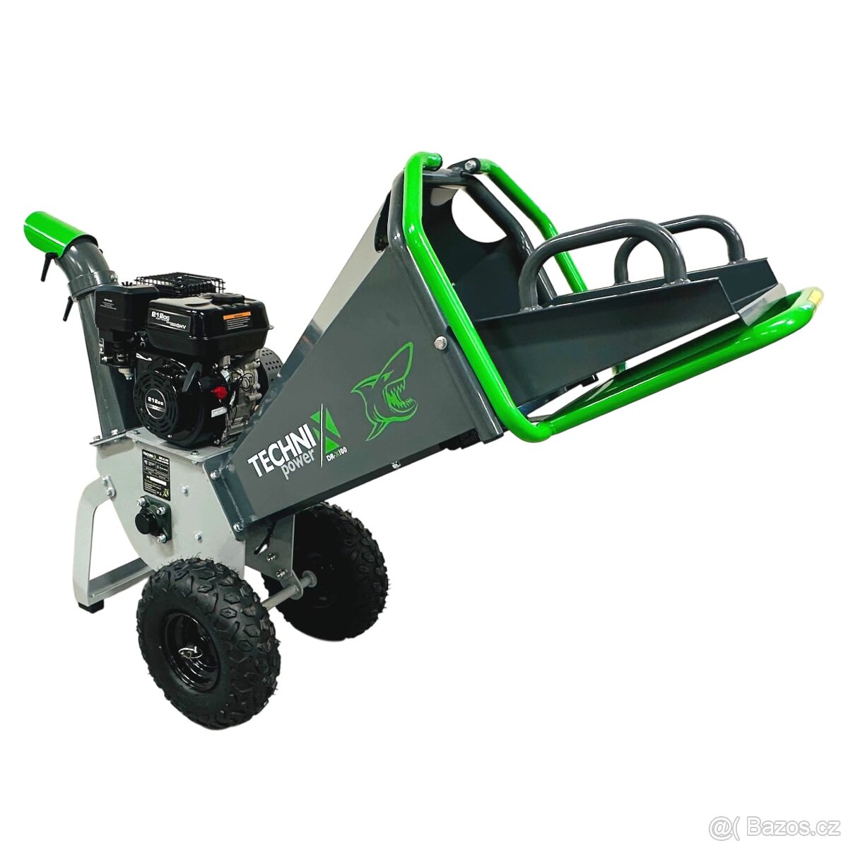 Benzínový drtič větví do 10 cm -TECHNIX DR-X100 - 10