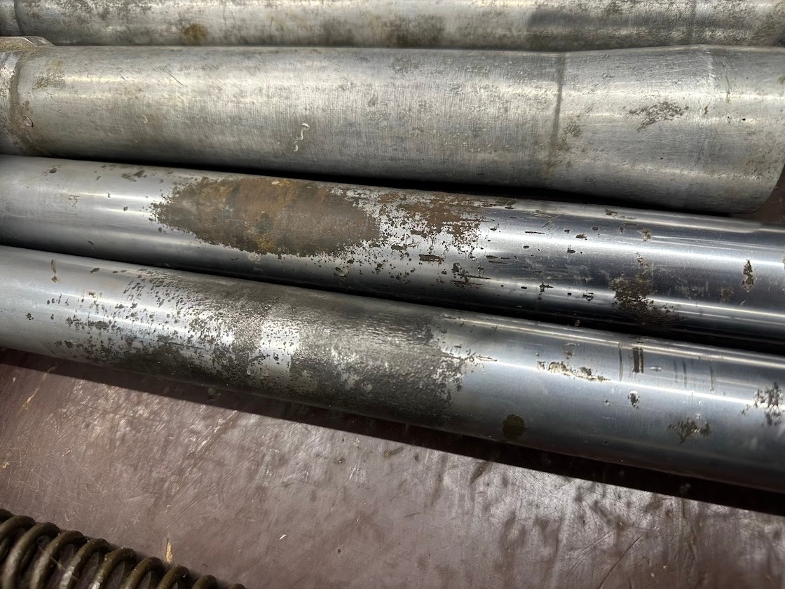 Predám predné tlumiče DUBY ČZ motocross - 10