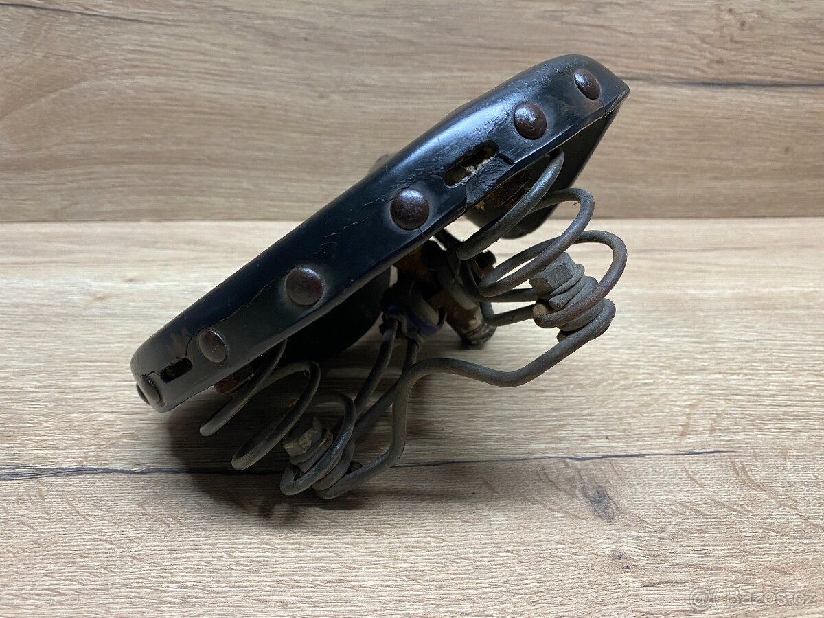 sedlo na kolo staré sedlo sedačka na jízdní kolo pružinová - 10