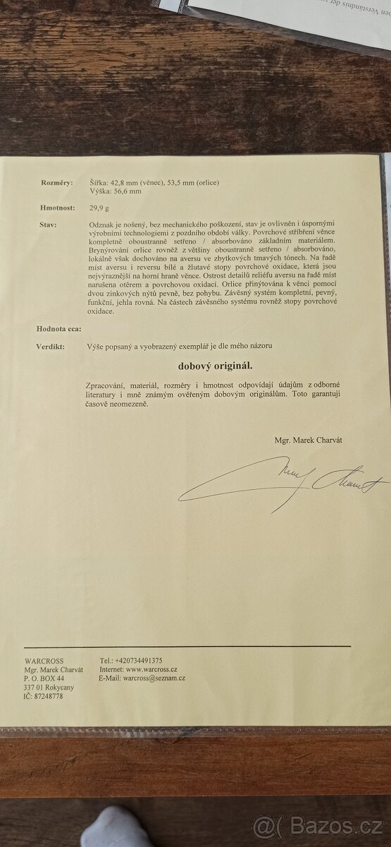 Odznak pro piloty kluzáků. - 10