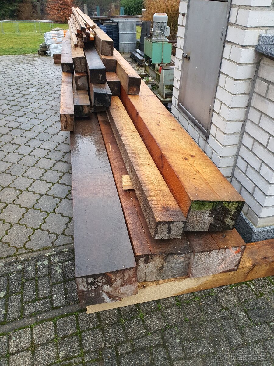 Dřevěné trámy - 10