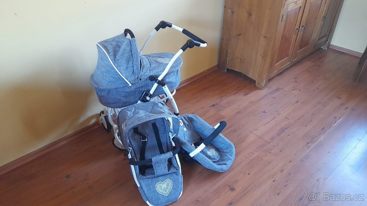BAYER CHIC 2000 3 v 1 kočárek pro panenky - 10