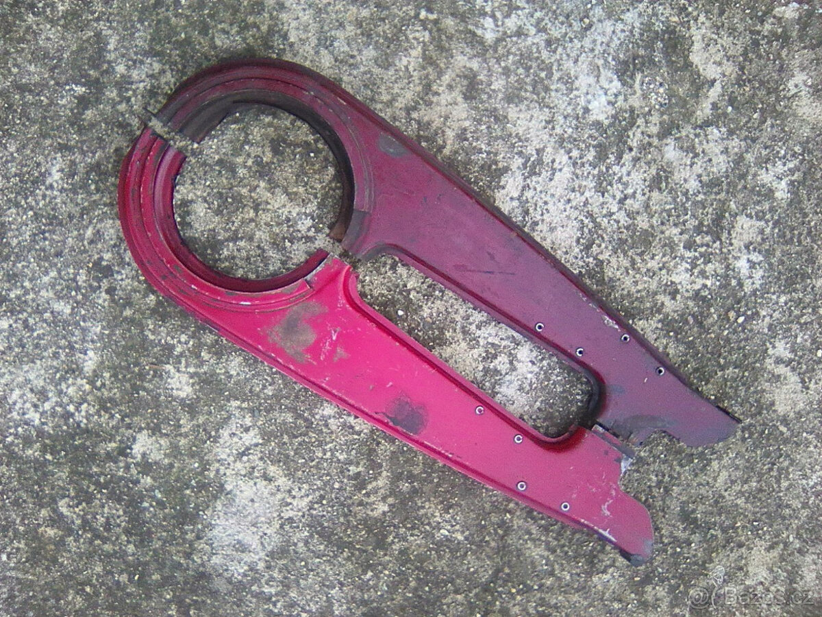 Jawa 350/360 - motor,výfuky s koleny,plechy pod z.blatník... - 10