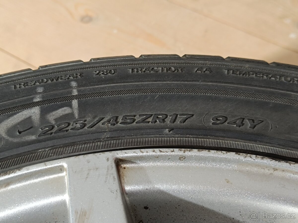 Alu kola Spider R17 5x100 Škoda Octavia RS - 10