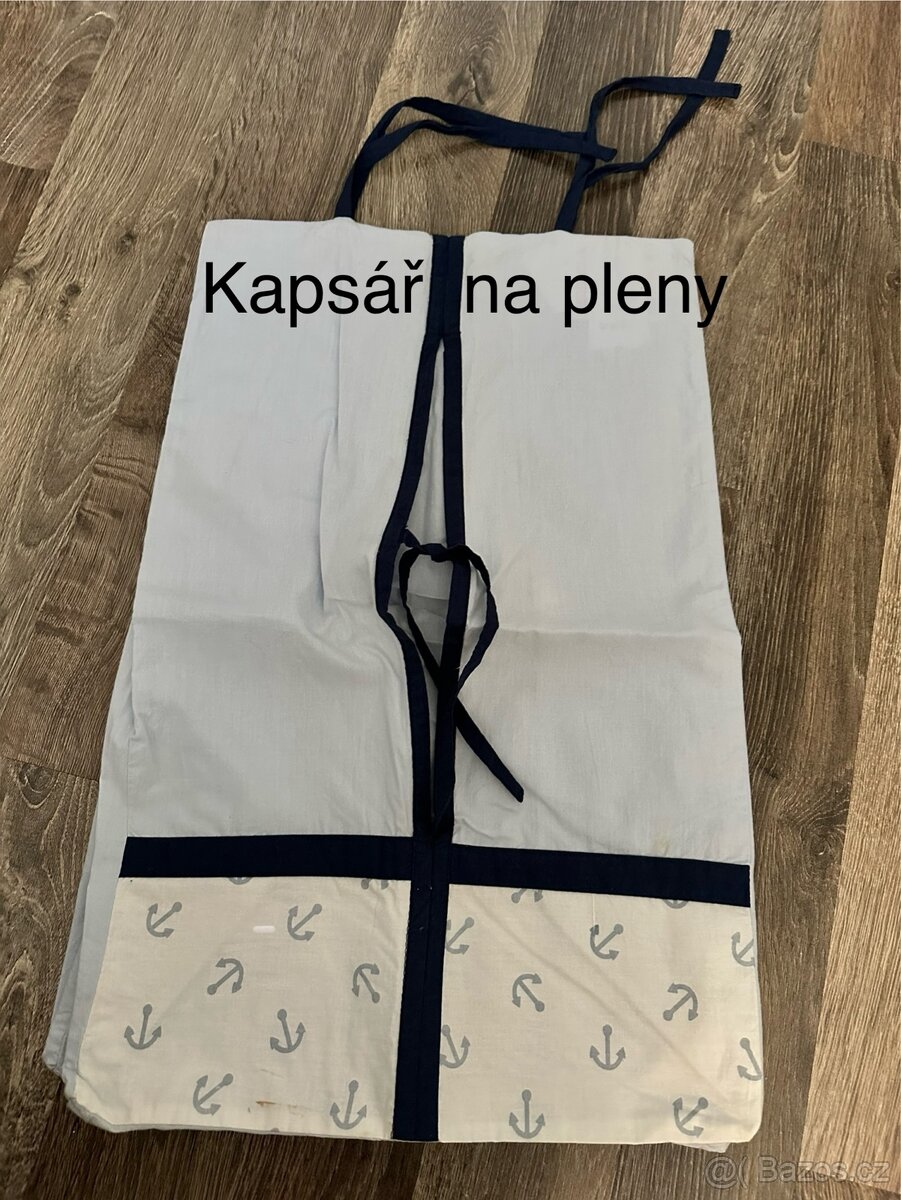 Sada do postýlky - námořnický motiv - 10