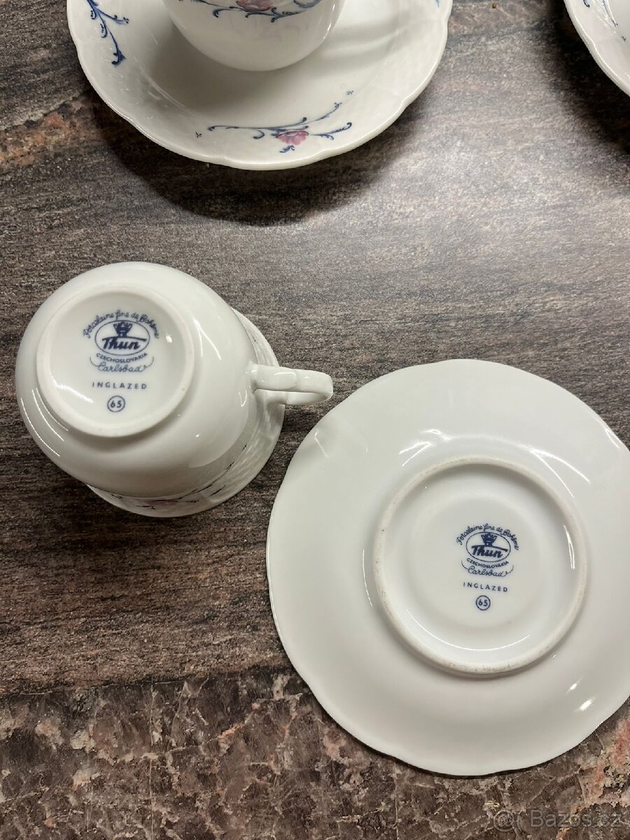 Porcelánová kávová souprava Thun - 10