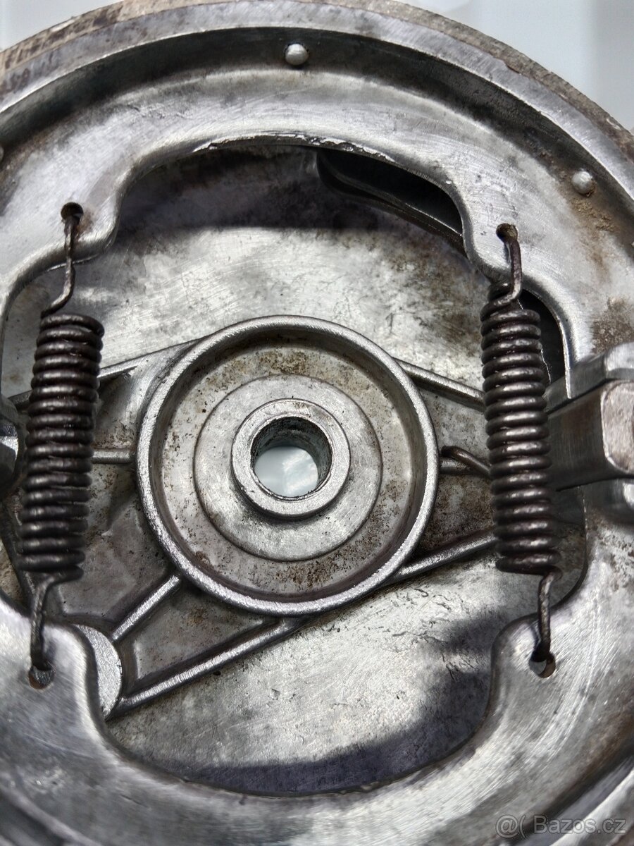 JAWA 555 05 ŠTÍT BRZDY KOMPLETNÍ ORIGINÁL - 10