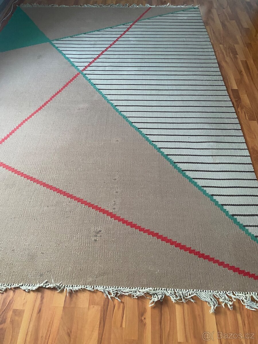 Geometrický koberec Antonín Kybal 50.léta - 10