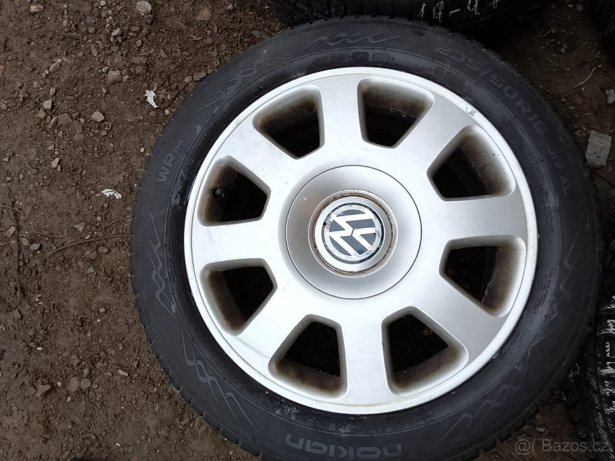 ALU VW Phaeton + zimní 235/50/18 Nokian - 10