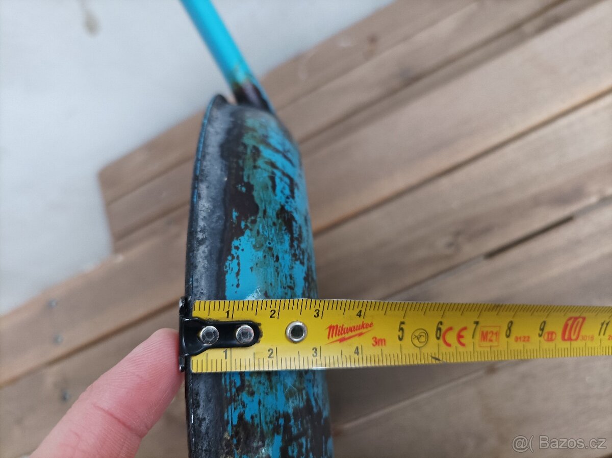 Smaltovaná modrá pánvička - 10