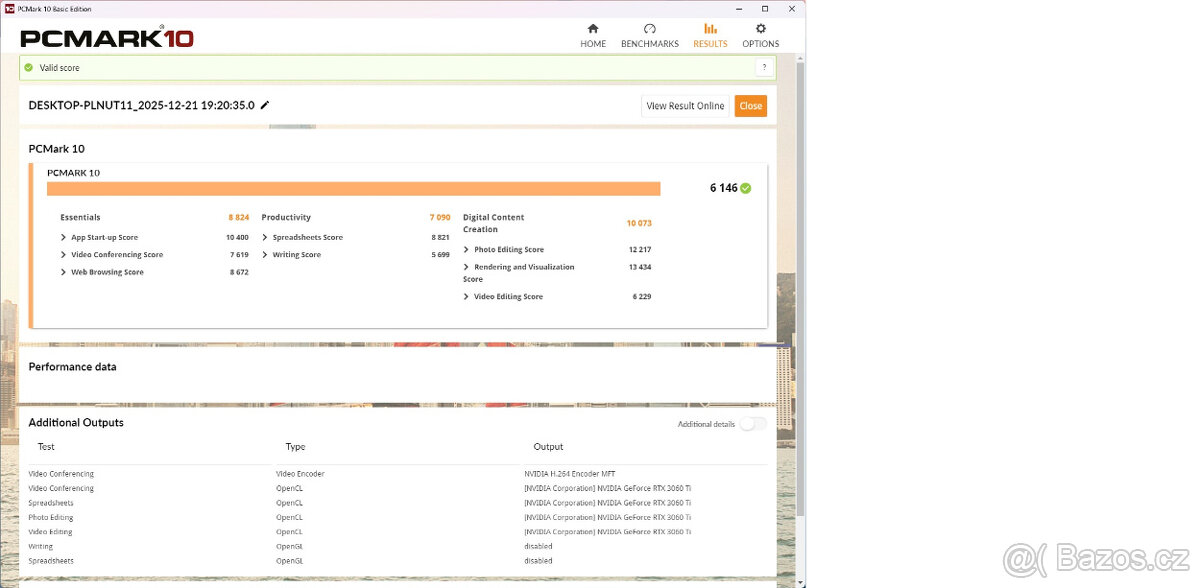 Herní PC Ryzen 7 3700X + RTX 3060Ti, 64GB RAM - 10