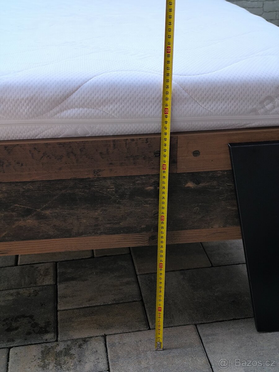 Prodám postel + Matrací 120cm x 200cm - 10