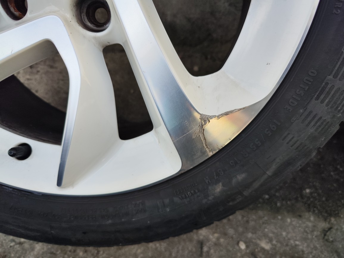 16"letní alu sada 4x100 origo Opel Corsa E Adam 195/55 Cont - 10