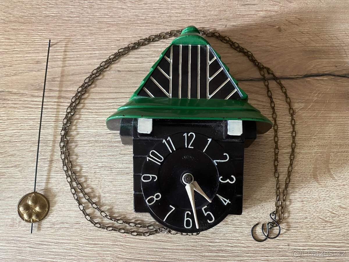 hodiny prim starém hodiny prim chaloupka kukačky - 10