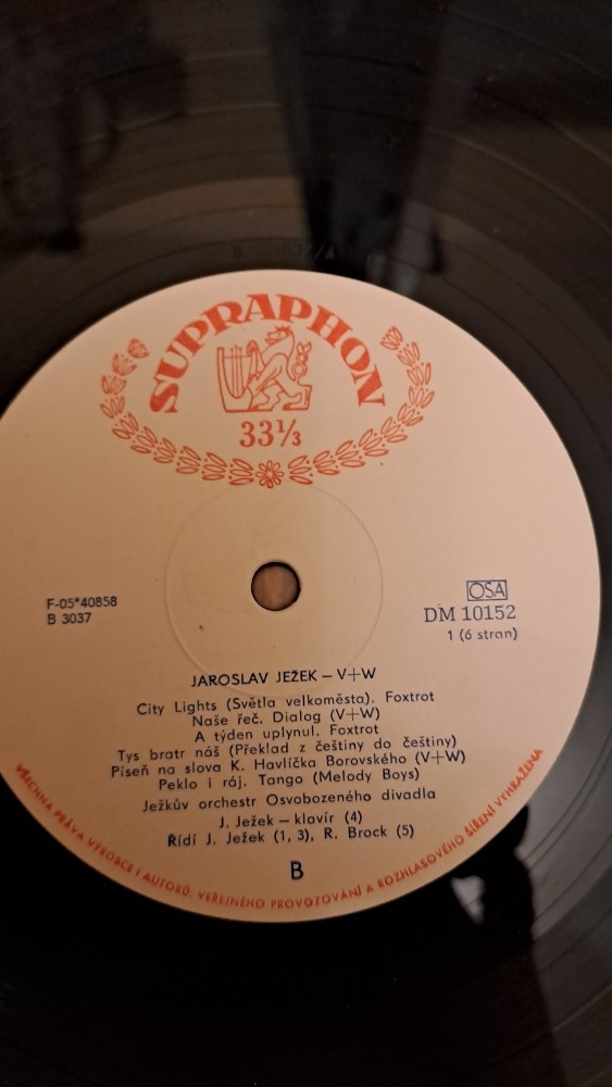 DESKY OSVOBOZENÉ DIVADLO VOSKOVEC A WERICH - 10