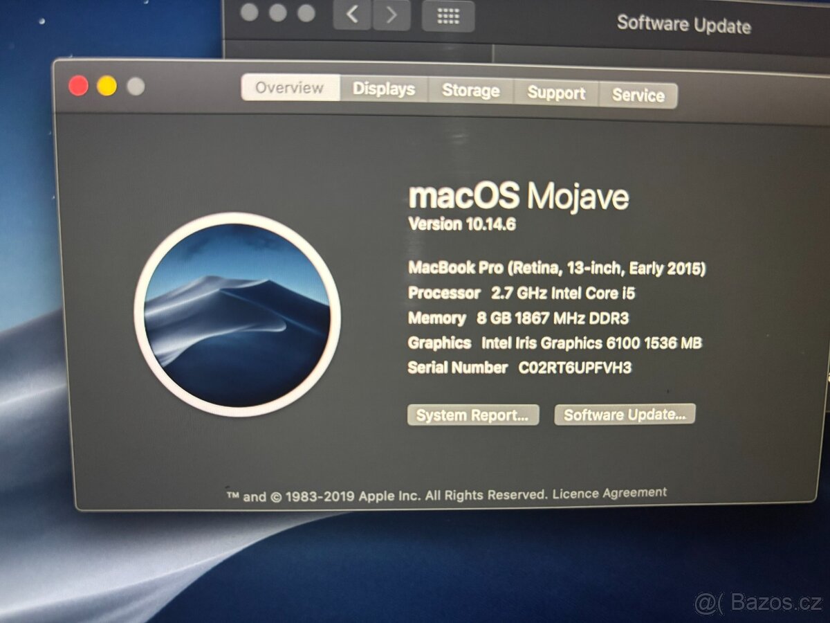 Macbook pro 13 palců - 10