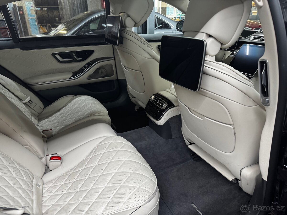 Mercedes S 450d long, 4 matic, natáčecí zadní náprava - 10