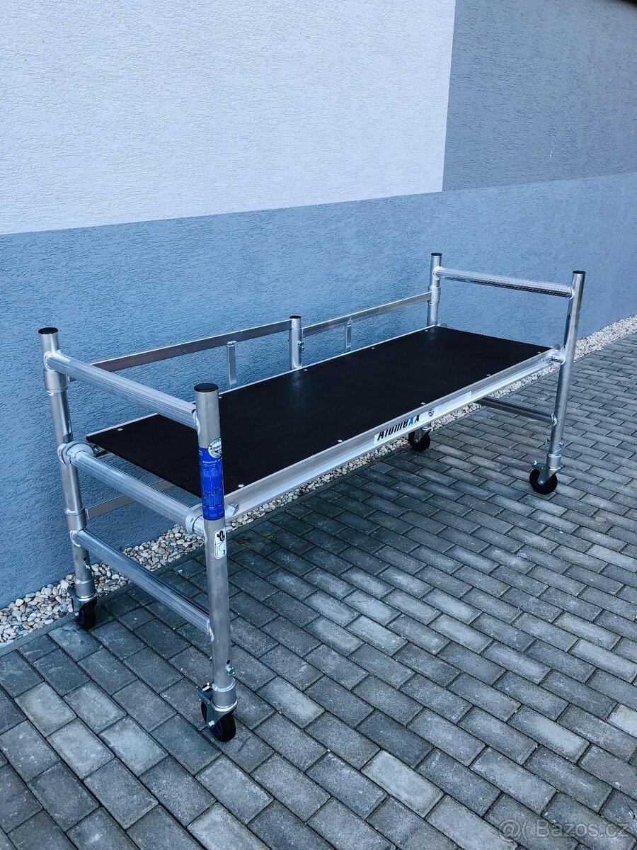 Pojízdné hliníkové lešení. FS 75 z Nádstavbou - 10