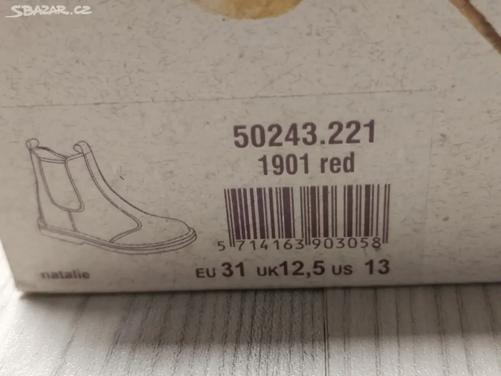 Nove dětské kožené boty Bisgaard, vel. 31 - 10