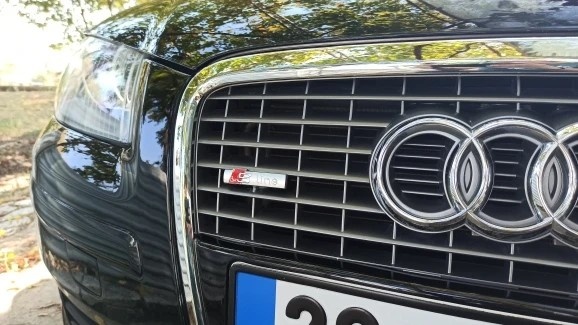 Cierne a sive Napisy S-LINE pre AUDI - 10