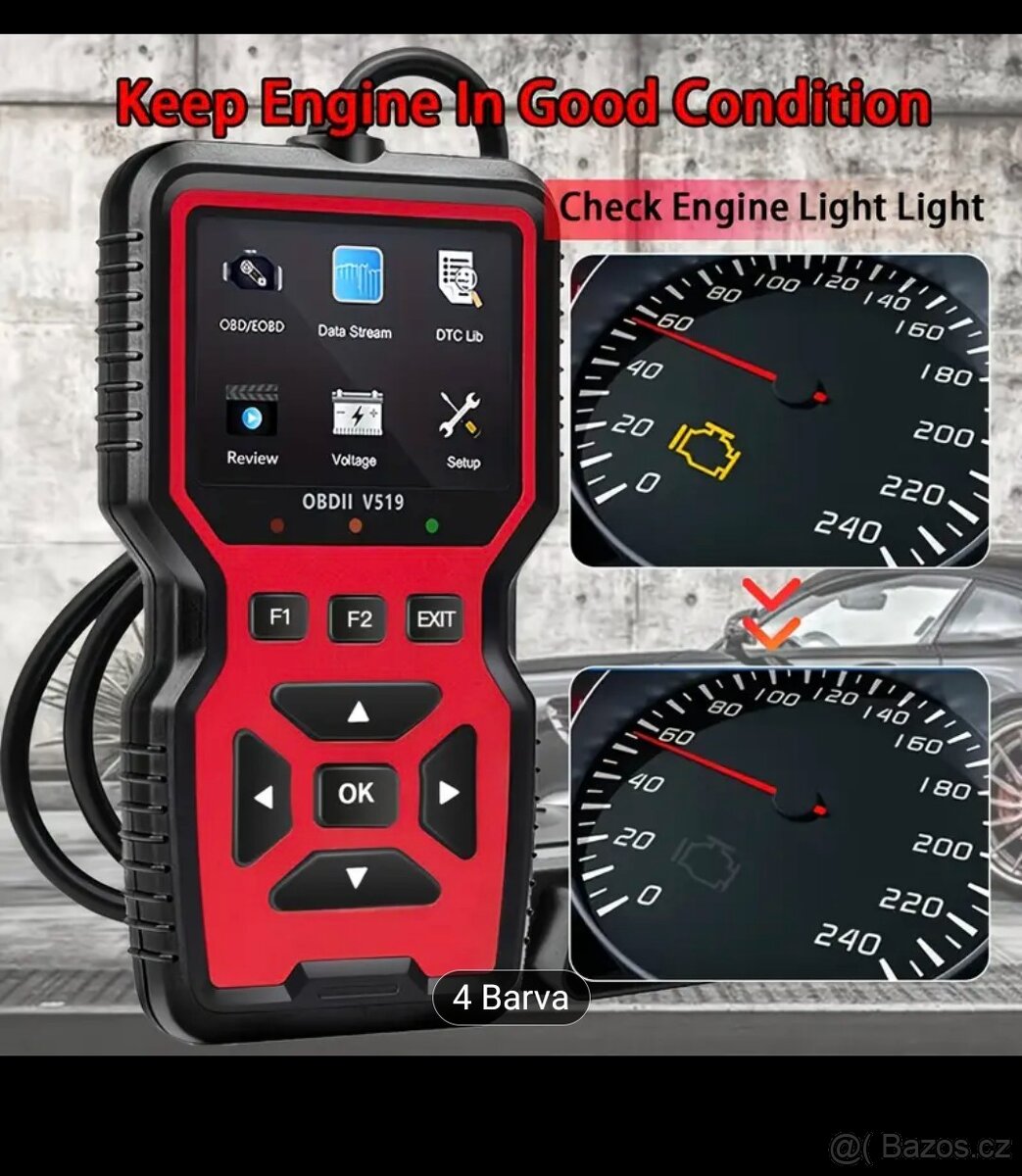 Auto profesionální diagnostický přístroj. - 10